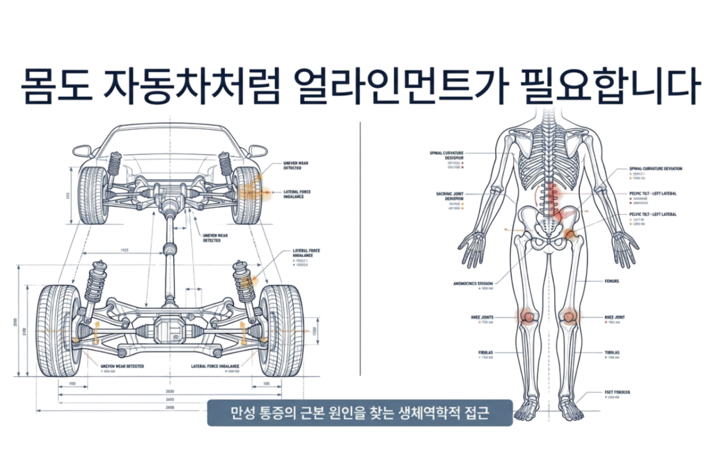 VST acupuncture with wheel alignment